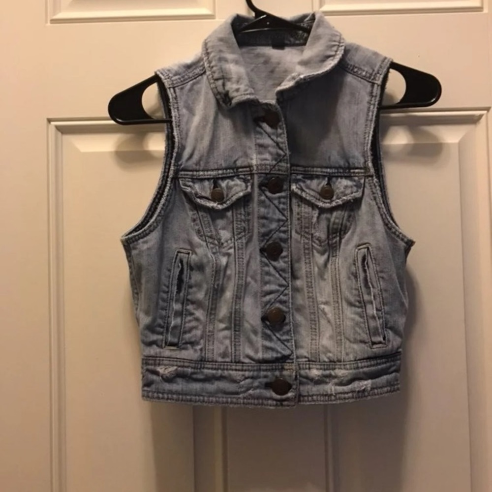 Denim vest